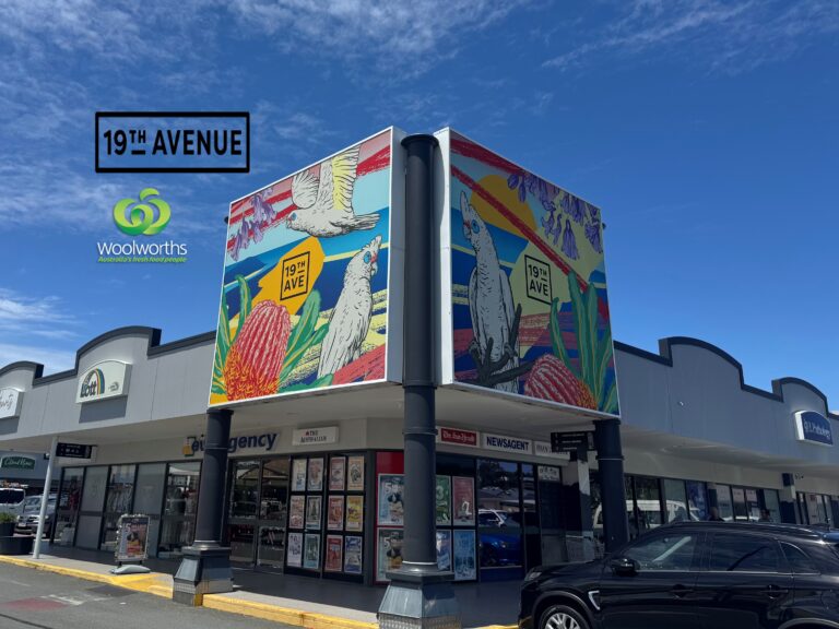 19th Ave Photo - Cnr Sign double sided with LOGOS-V2